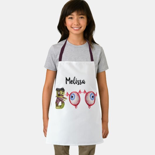 BOO! Halloween schort voor kinderen (Insitu)