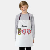 BOO! Halloween schort voor kinderen (Gedragen)