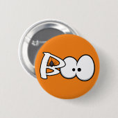Boo Halloween Spider & Eyes Ronde Button 5,7 Cm (Voorkant /achterkant)