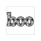 Boo Halloween Spinnenweb Rubber Stempel (Afrduk)
