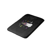 Boo halloween spookkostuum mannen vrouwen kinder badmat (Gekanteld)