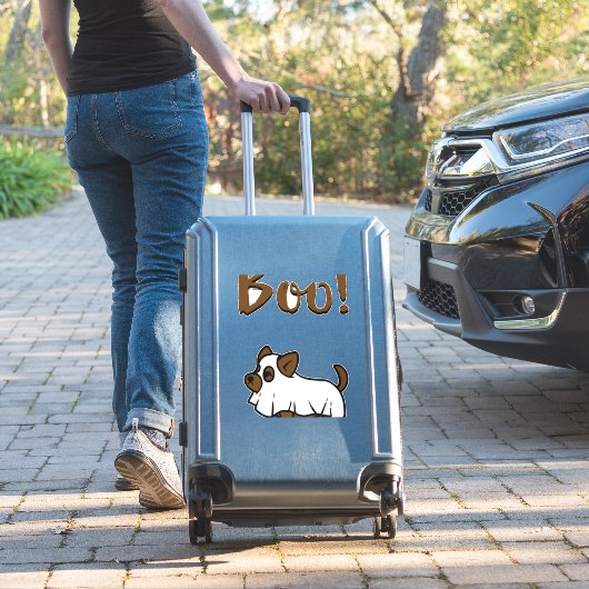 Boo Halloween Sticker (Koffer Insitu)