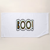 BOO Halloween Strandlaken (Voorkant)