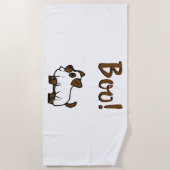 Boo Halloween Strandlaken (Voorkant)