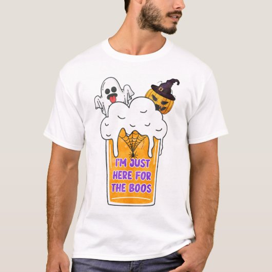 Boo Halloween T-shirt (Voorkant)