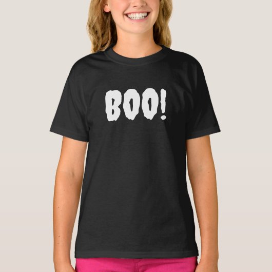 Boo Halloween T-shirt (Voorkant)