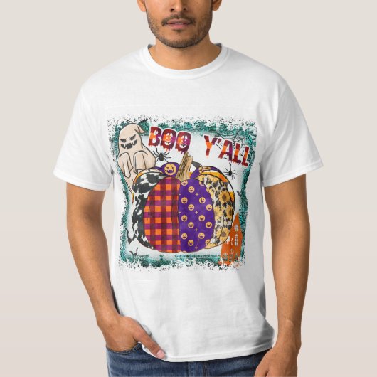 Boo Halloween T-shirt (Voorkant)