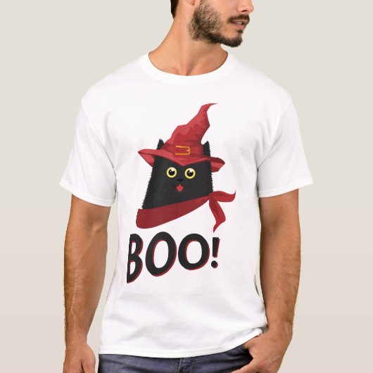 Boo Halloween T-shirt (Voorkant)