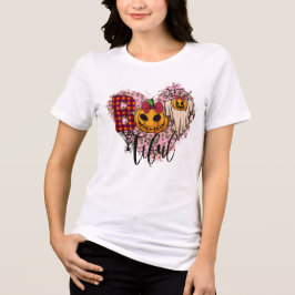 Boo Halloween T shirt met pompoen