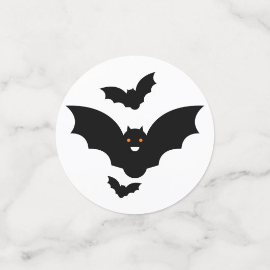 Boo. Halloween Table Confetti (Kleine voorkant)