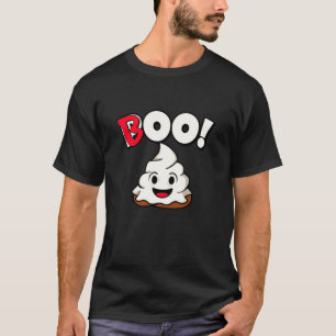 Boo - Halloween-vakantie Schattige Poo in Geest Ko T-shirt