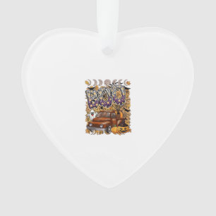 Boo Halloween Vintage Truck Geest Pompoenen Luipaa Ornament