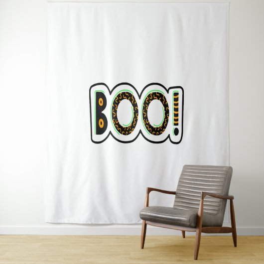 BOO Halloween Wandkleed (In situ)