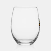 BOO Halloween Wijnglas Zonder Voet (Rechts)