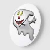 BOO! HALLOWEN VAN GHOST GROTE KLOK (Hoek)
