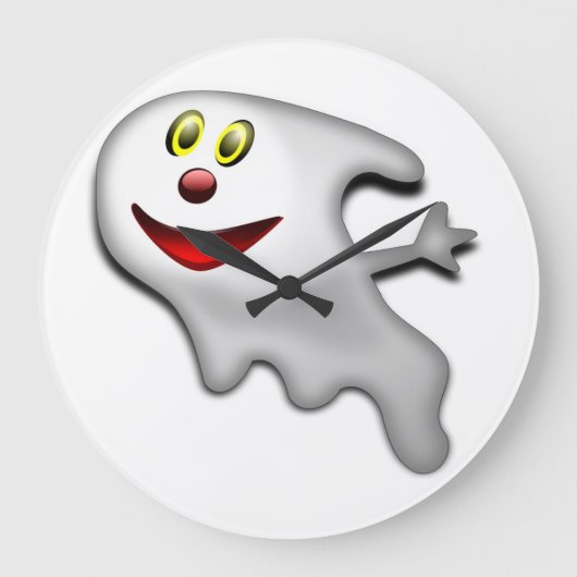 BOO! HALLOWEN VAN GHOST GROTE KLOK (Voorkant)