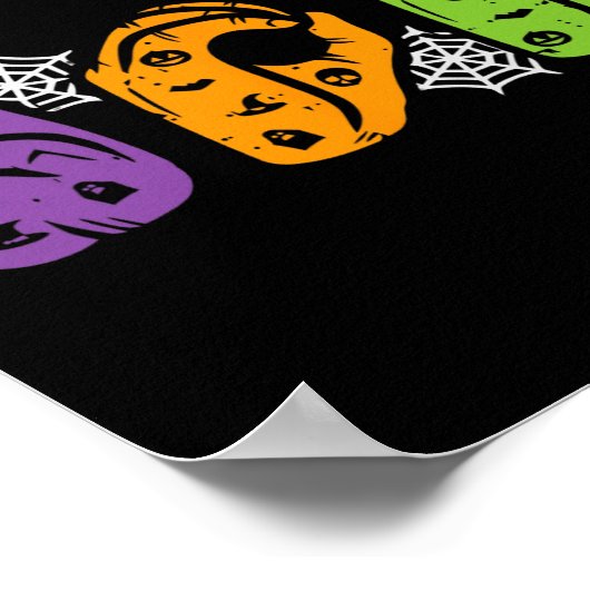 Boo Hands American Sign Language Pride Asl Brawe Poster (Hoek)