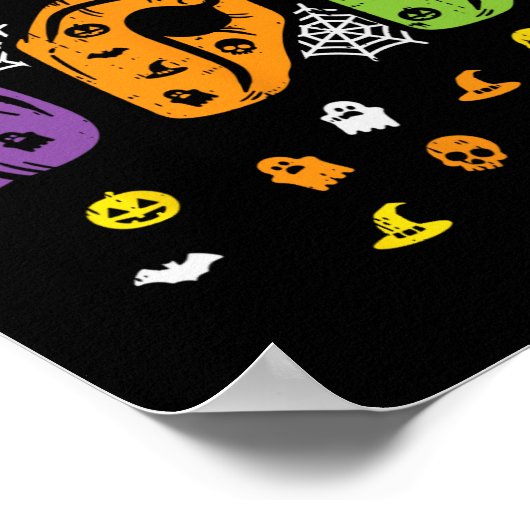 Boo Hands American Sign Language Pride Asl Brawe Poster (Hoek)