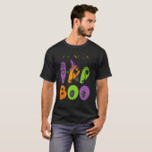 Boo Hands American Sign Language Pride ASL WOwe T-shirt (Voorkant volledig)