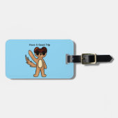 Boo Happens Bagagelabel (Voorkant horizontaal)