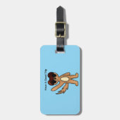 Boo Happens Bagagelabel (Voorkant verticaal)