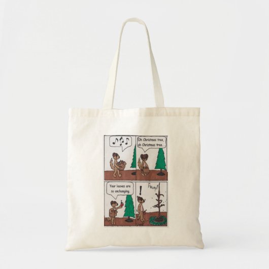 Boo Happens Christmas canvas tas (Voorkant)