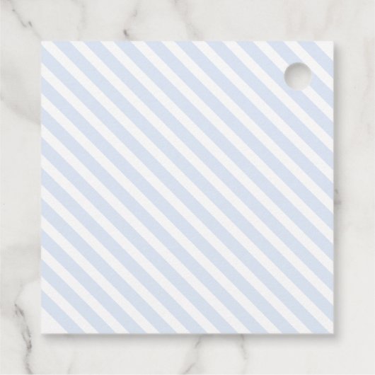 BOO Happy Halloween Blue Boy Spooky Bedankjes Labels (Achterkant)