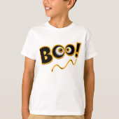 Boo Happy Halloween Costume T-Shirt (Voorkant)