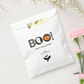 Boo. Happy Halloween Favor Bags Bedankzakje (Gezegeld)