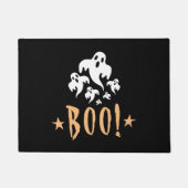 Boo Happy Halloween gepersonaliseerd Deurmat (Voorkant)