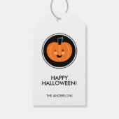 Boo. Happy Halloween Gift Label Cadeaulabel (Voorkant)