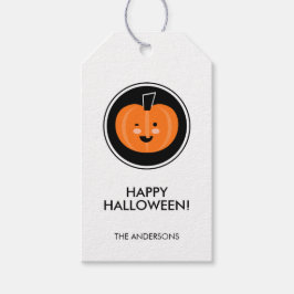 Boo. Happy Halloween Gift Label Cadeaulabel