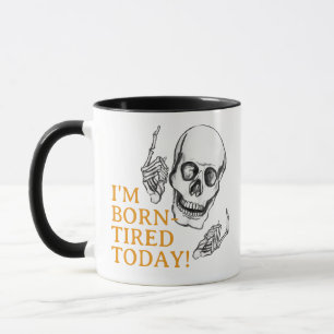 Boo Happy Halloween Grappige Skull grappen Mok