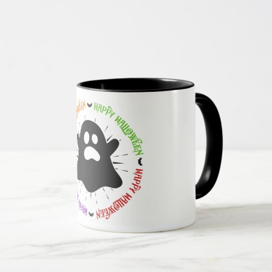 Boo!! Happy Halloween!! Mok (Voorkant rechts)