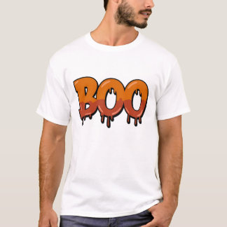 Boo. Happy Halloween T-shirt