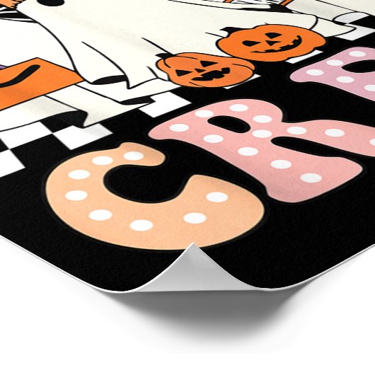 Boo Havior Crew Behavior Yst Halloween Aba Rbt  Poster (Hoek)