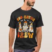 Boo-havior Crew Behavior Yst Halloween Aba  T-shirt (Voorkant)