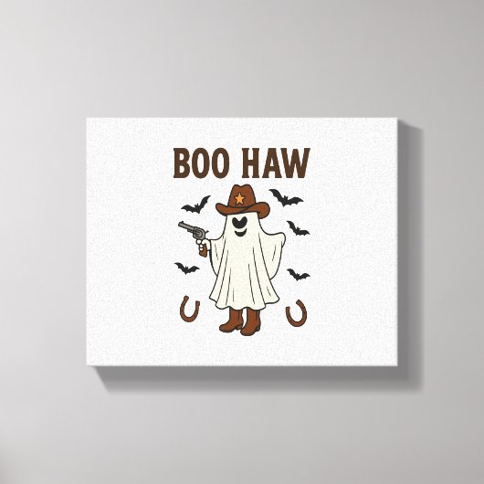 Boo Haw Canvas Afdruk (Voorkant)