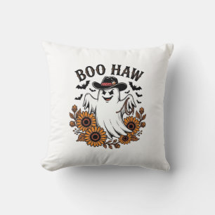 Boo Haw Cowboy Geest Zonnebloemen Vleermuizen Hall Kussen