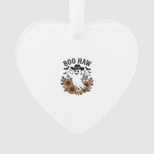 Boo Haw Cowboy Geest Zonnebloemen Vleermuizen Hall Ornament