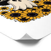 Boo Haw Koe Ghost Western Halloween Poster (Hoek)