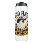 Boo Haw Koe Ghost Western Halloween Thermosbeker (Voorkant)