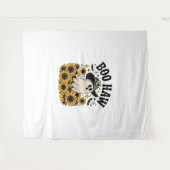 Boo Haw Koe Ghost Western Halloween Wandkleed (Voorkant (horizontaal))