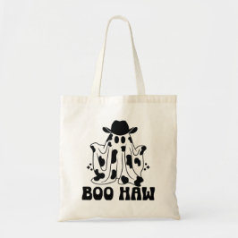 Boo Haw Koe Meisje Koe Jongen Spook Halloween Tote Bag