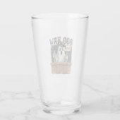 Boo Haw Retro Western Halloween Glas (Achterkant)