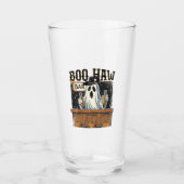 Boo Haw Retro Western Halloween Glas (Voorkant)