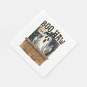 Boo Haw Retro Western Halloween Servet (Hoek)