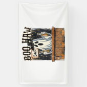 Boo Haw Retro Western Halloween Spandoek (Verticaal)