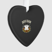 Boo Haw Westers Halloween Geest Ontwerp Ornament (voorkant)