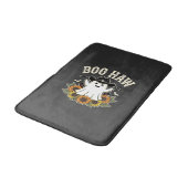 Boo Haw Westers Halloween Spokenhuis Ontwerp Badmat (Gekanteld)